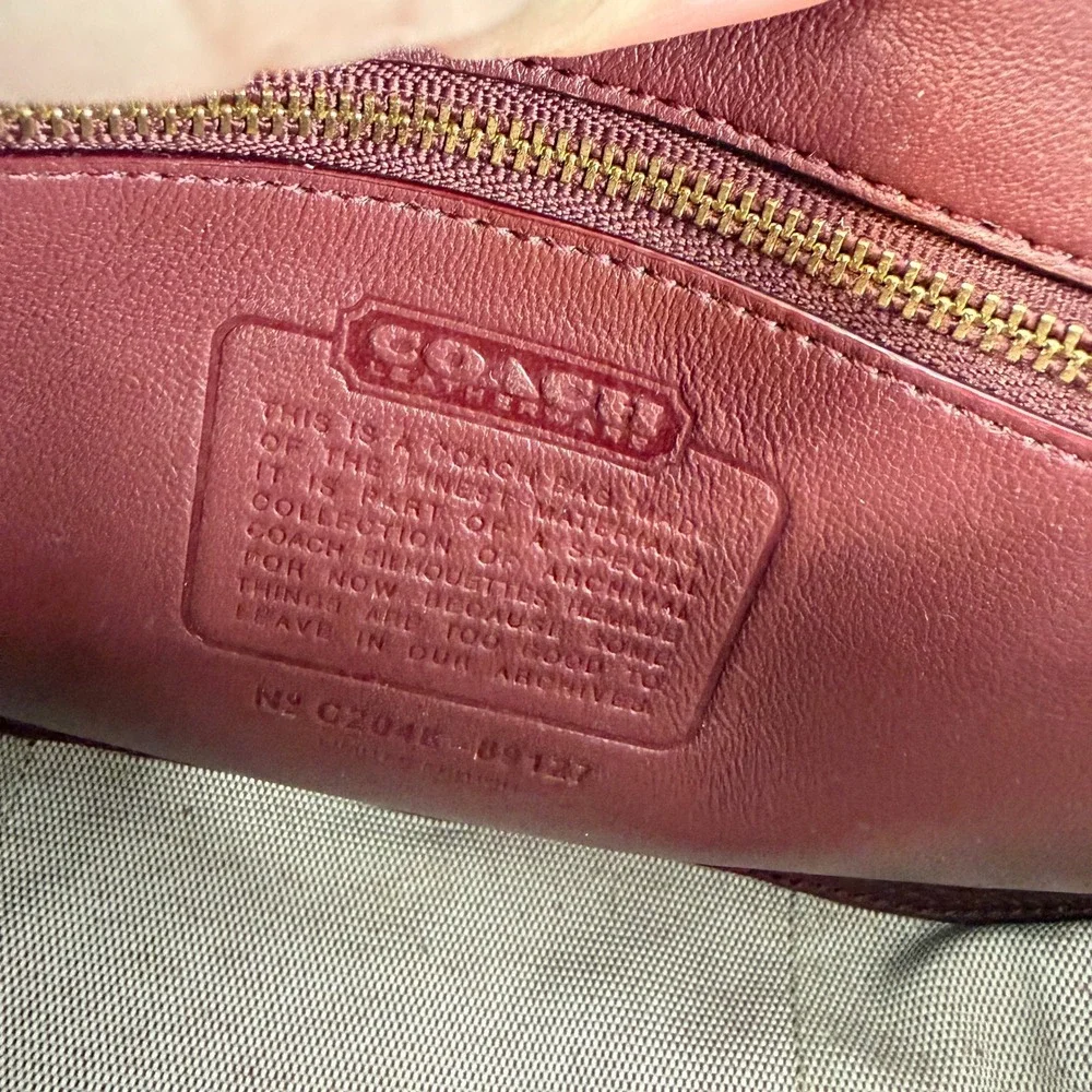 Coach Rambler 1941 Saddle Glovetanned‎ Leather Turnlock Brown Crossbody Bag - Picture 2 of 16